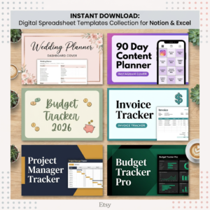 Budget Tracker Pro | Budget Tracker Spreadsheet | Monthly Budget Template | Personal Finance Tracker | Instant Download