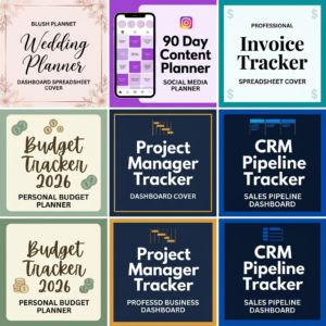 Personal Budget Tracker 2026 |  | Instant Download